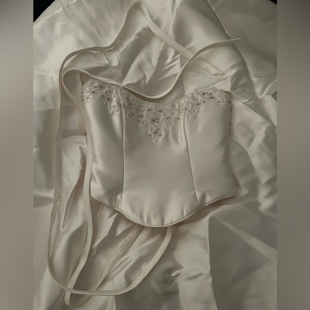 Alfred Angelo 2 Piece Wedding Dress Size 10